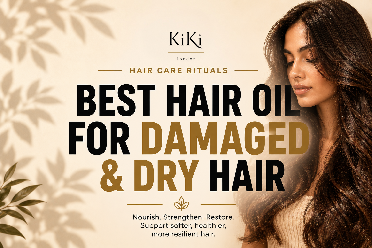 Best hair oil for damaged and dry hair guide by KiKi London