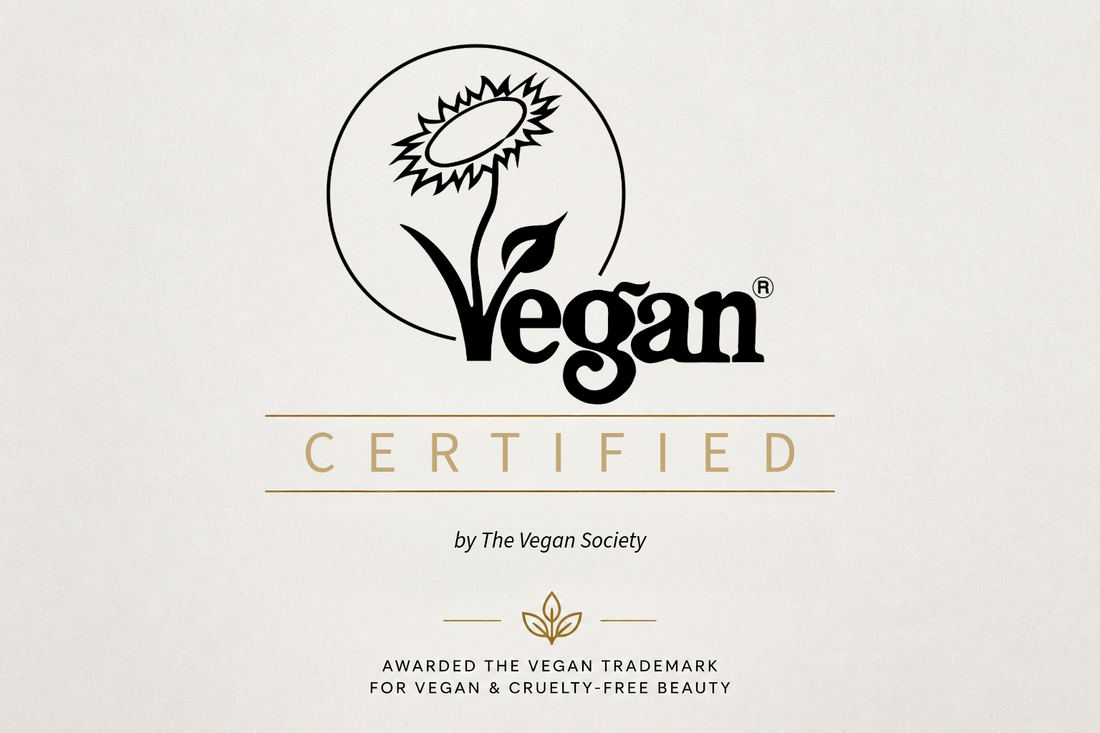 Tēl by KiKi London Certified by The Vegan Society