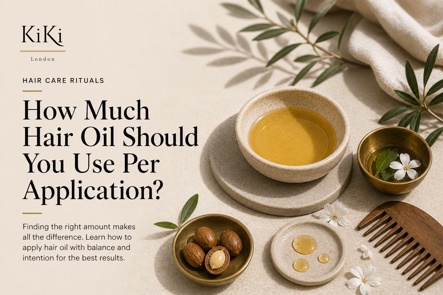 How Much Hair Oil Should You Use Per Application?