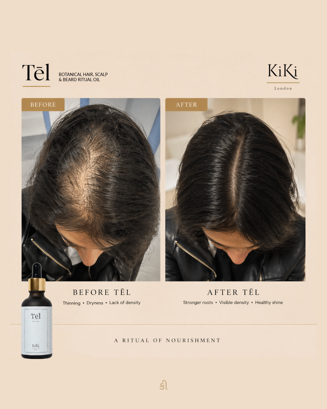 Tēl — Botanical Hair, Scalp & Beard Ritual Oil