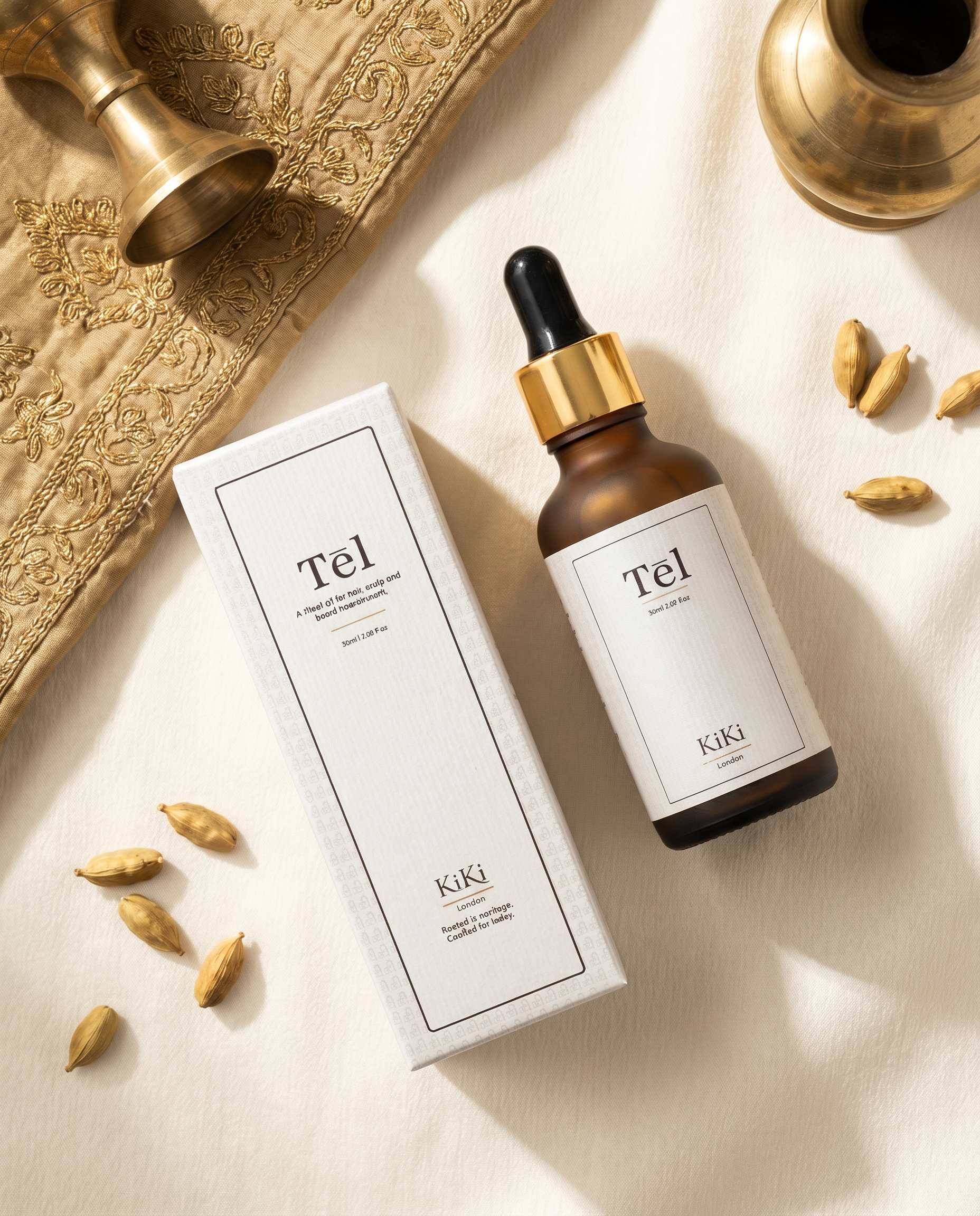 Tēl — Botanical Hair, Scalp & Beard Ritual Oil